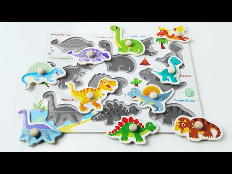 10 Dinosaur Puzzles Game 🧩 | Dinosaurs Activity Puzzle 🧠 | Dinosaurs For Kids🦖🦕 | Dinosaur Toys 🧐