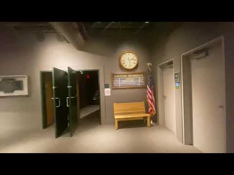 Eastern Hydraulic Elevator at Railroad Museum Altoona, pa with TJ