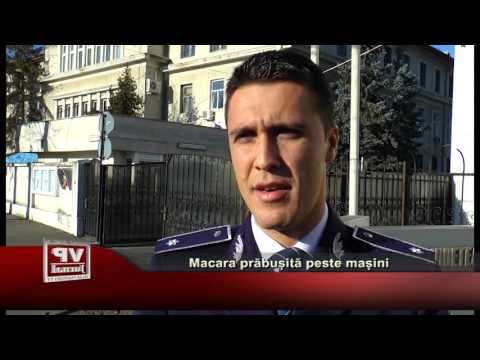 Macara prabusita peste masini