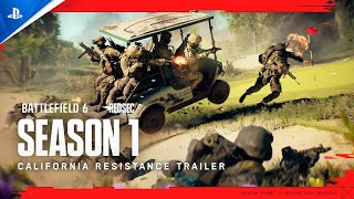 Battlefield 6 - California Resistance Gameplay | PS5 Trailer