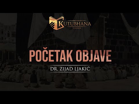 Početak objave - dr. Zijad Ljakić