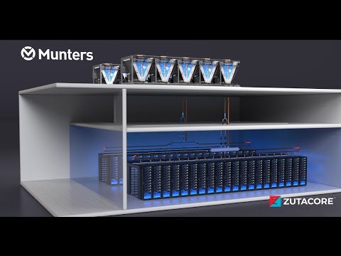 Munters and ZutaCore waterless direct-to-chip data center cooling