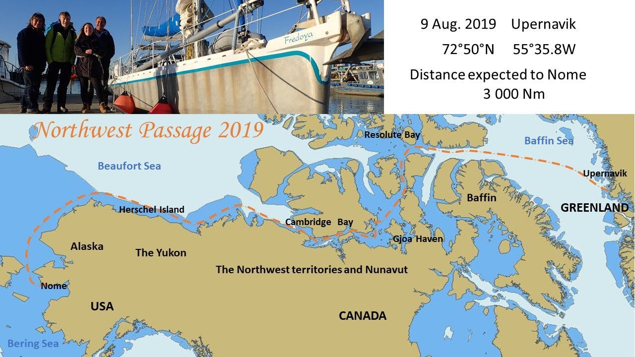 Fredoya NW Passage in 10mn