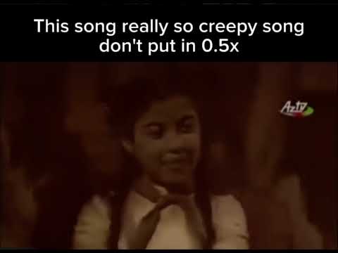 Don’t put this song in 0.5 X speed. It’s really scary.😨😰😳