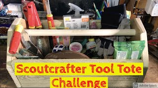 Scoutcrafter Tool Tote Challenge. February 2021 - My Garden Tool Tidy