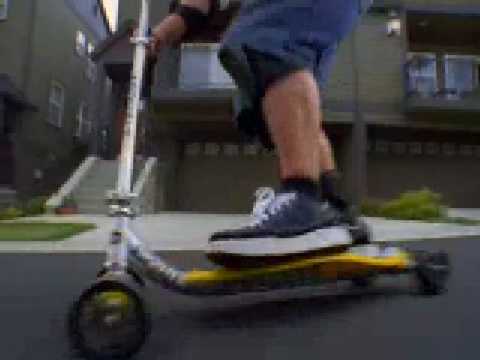 фото самокат трюковой fuzion sport 4-wheel scooter 0