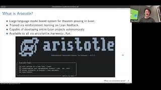 Download lagu Alex Best - Aristotle, an AI theorem prover using Lean (Lean Together 2026) mp3
