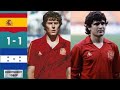 Spain 1-1 Honduras (Camacho, Juanito)  ●1982 World Cup Extended Goals & Highlights HD