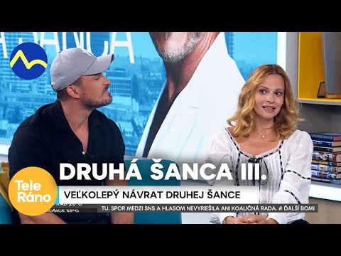 Lívia Bielovič a Ján Koleník v pokračovaní seriálu Druhá šanca III. | Teleráno