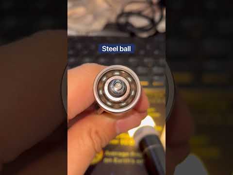 Ceramic ball bearing is better than steel ball bearing? #bearing #ceramicball