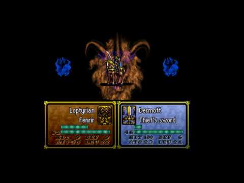 Fire Emblem 4 Genealogy of the Holy War EP 54: Julius' power