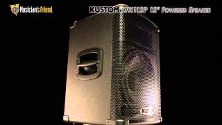 Video thumbnail for Kustom PA KPX112P 12" Powered Speaker by Musician's Friend