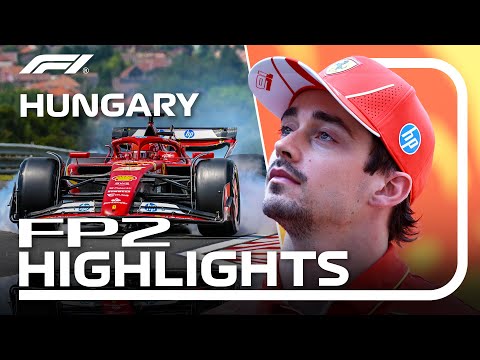 F1 2024 F1第13戦ハンガリーGP（ブタペスト）FP2ハイライト動画