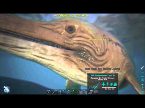 ARK: Survival Evolved - Ichthyosaurus Taming