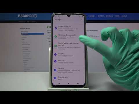 How to Turn On/Off Higher Contrast Text in VIVO V20 SE – Display Settings