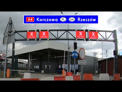 A4 granica PL/UA (Краковець / Korczowa) - Rzeszów ●2022●