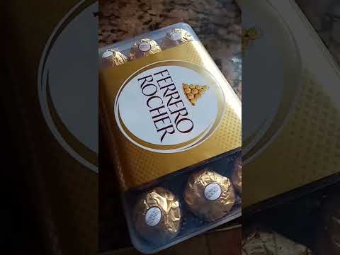 FERRERO ROCHER #1expensive chocolate and yummy