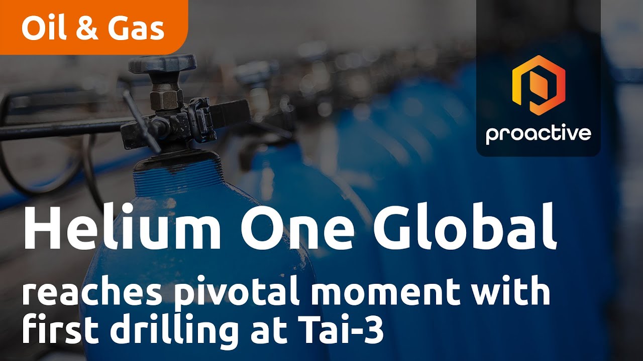 Helium One Global reaches pivotal moment with first drilling at Tai-3