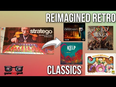 Reimagined Retro Board Game Classics - Stratego