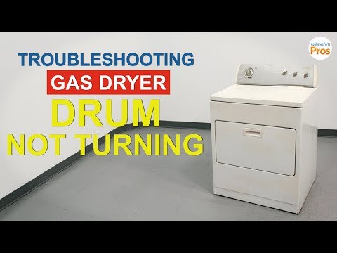 Gas Dryer Not Spinning - TOP 5 Reasons & Fixes - Whirlpool and others