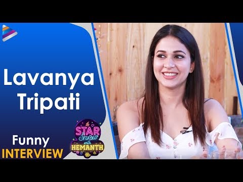 Lavanya Tripathi FUNNY Interview | The Star Show with Hemanth | Lavanya Tripathi | Telugu FilmNagar Video