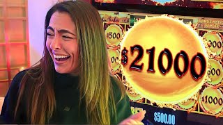 SUPER RARE Back To Back $500/Spin Bonuses Had Me CRYING!