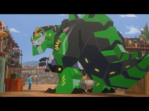 Transformers: Robots in Disguise - Grimlock being a big goofball for 5 minutes