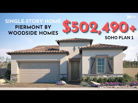 Very Spacious Single-Story Home for Sale Henderson Las Vegas Piermont by Woodside Homes Soho Plan 2