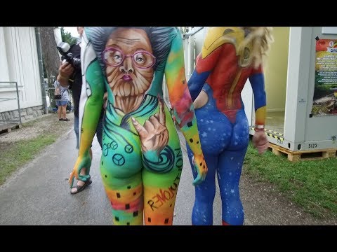 Austria Klagenfurt world bodypainting festival 2017, БОДИАРТ fest