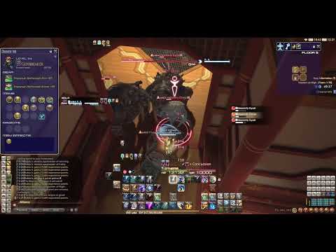 [Clear] HoH 1-100 | Solo GNB | FFXIV Heaven-on-High Gunbreaker | Attempt 3