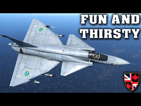 JA37C REVIEW: My FAVORITE Jet! (Powerful Radar & Missiles) - War Thunder!