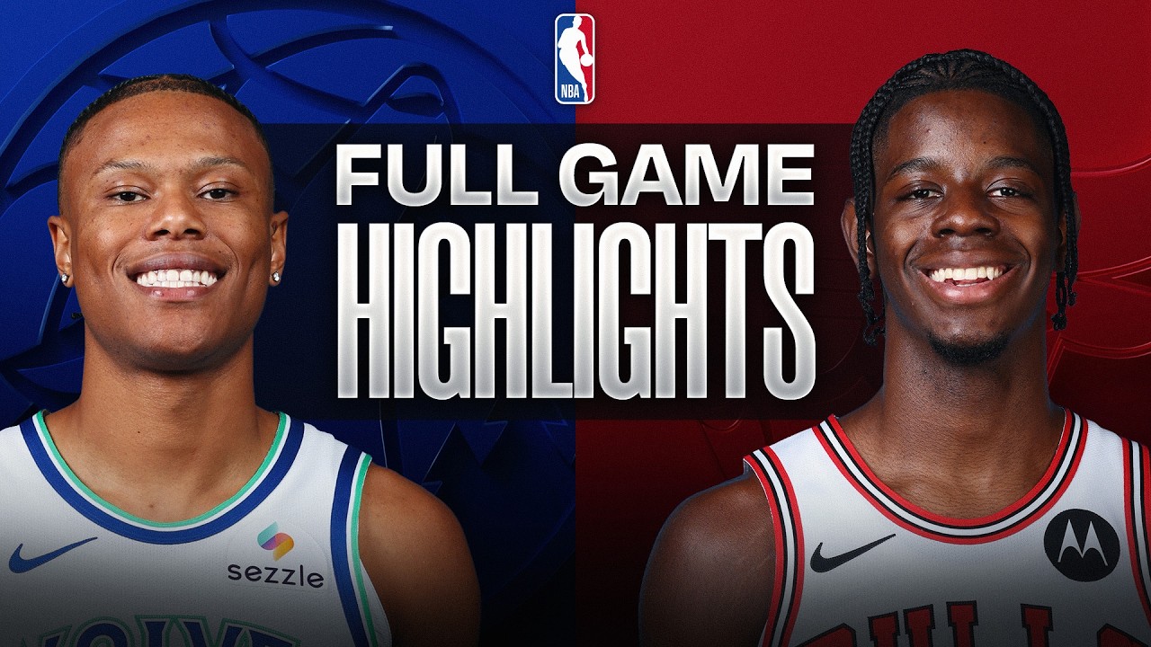 TIMBERWOLVES at BULLS | NBA PRESEASON FULL GAME HIGHLIGHTS | October 16, 2026