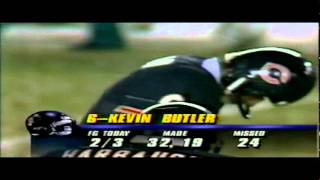 1991 kevin butler missed gw fg CHICAGO BEARS vs MIAMI DOLPHINS