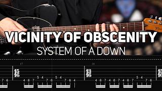 System Of A Down - Vicinity Of Obscenity (Guitar lesson with TAB)