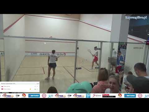 Karina Tyma 🇵🇱 - 🇨🇭 Nadia Pfister - ESF European Individual Closed Squash Championship 2023