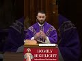 Hail Mary Full of Grace, Title, Gabriel's Greeting #homily #homilyhighlight #ShrineofDivineMercy