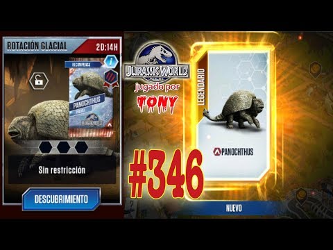 Jurassic World "Cap. 346 - Rotación Glacial... y el Paquete Panochthus" por Tony