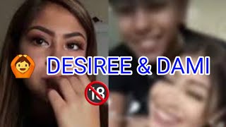 Desiree Montoya and Dami video| Desi and dami viral video #viral video