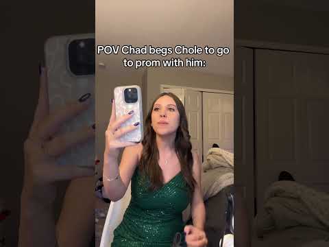 POV Chad begs Chloe to go to prom with him: