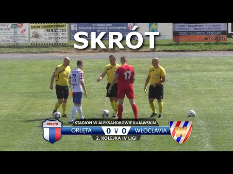 Skrót meczu Orlęta - Włocłavia Włocławek 0:0 | 2. kolejka IV ligi