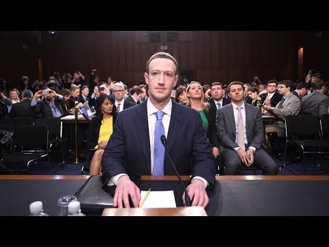 Mark Zuckerberg testifies on Capitol Hill. April 10, 2018.