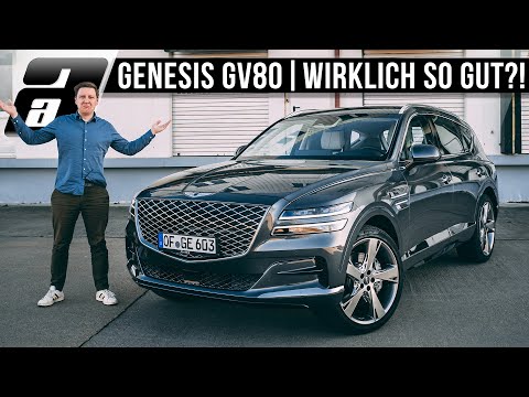 2022 Genesis GV80 AWD 3.0 Diesel (278PS, 588Nm) | So GUT wie GLE, Q5 und Co.?! | REVIEW