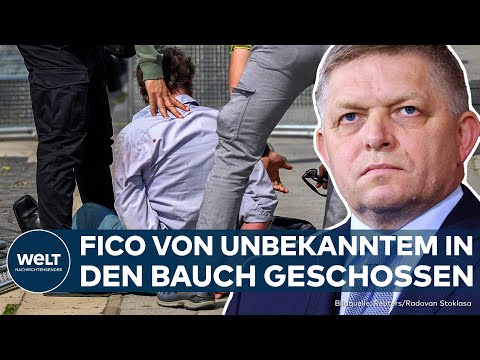 Video Thumbnail: ATTENTAT BEI BRATISLAVA: Robert Fico schwebt in Lebensgefahr! Mutmaßlicher Täter festgenommen!
