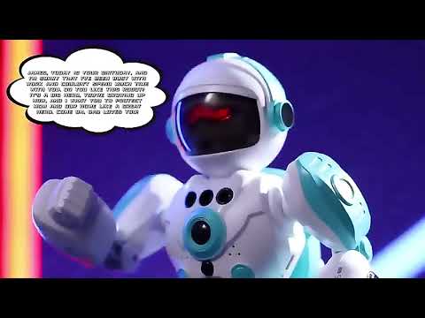 Interaktyvus nuotoliniu būdu valdomas robotas Remote Control Robot video