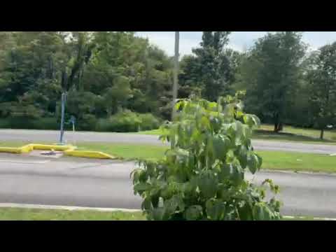 Took a video, (as we were exiting the campground)of the dump station, it has 2 lanes….impressive