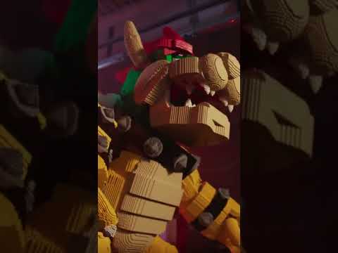 A LEGO Super Mario Bowser you must see to believe. This 663,900 piece build is taking over SDCC!