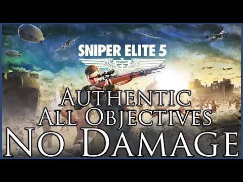 Sniper Elite 5 | Authentic | All Objectives (3 Stars) | No Damage