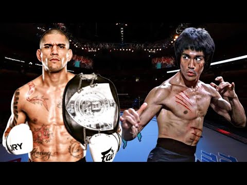 BRUCE LEE VS ALEX PEREIRA 😱🔥😰*RAW FIGHT* (EA SPORTS UFC 4) UFC KNOCKOUTS | BRUCE LEE FIGHT | UFC