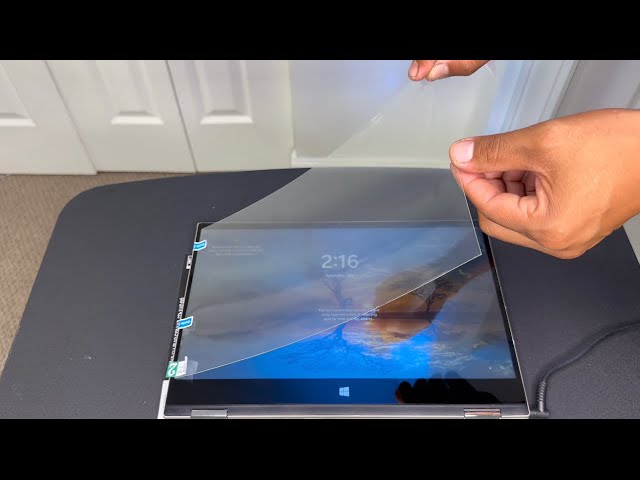 Vídeo relacionado con Goliton Protector de pantalla antirradiación antirreflejo con filtro de luz azul de 15,6 pulgadas para DELL/HP/Asus/Acer/Sony/Samsung/Lenovo/Toshiba 16: 9 15,6 "