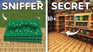 40+ MINECRAFT 1.20 Update Build Hacks and Ideas